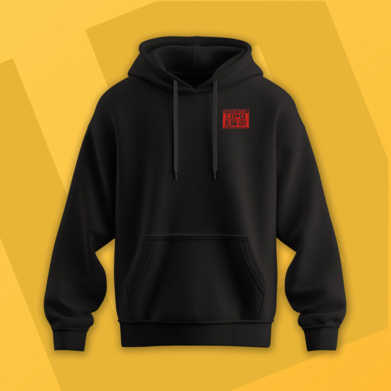 Sudadera con Capucha Bordada - Alerta Metal Gear Solid