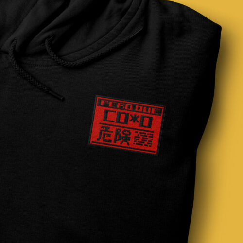 Sudadera con Capucha Bordada - Alerta Metal Gear Solid