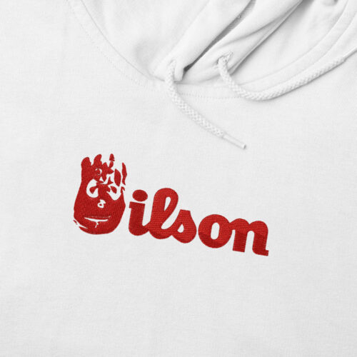 Sudadera con Capucha Bordada Niños - Wilson Naufrago