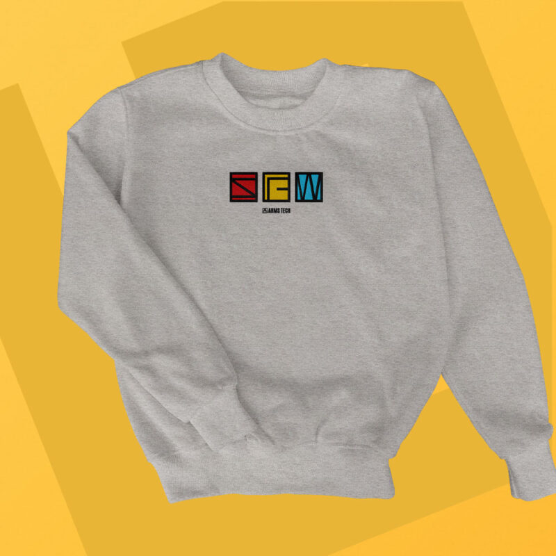 Sudadera sin Capucha Bordada - Tarjetas PAL Metal Gear Solid