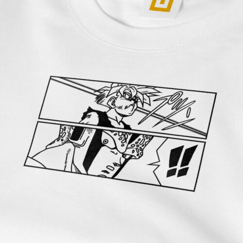 Camiseta Bordada - Son Gohan Cell Dragon Ball