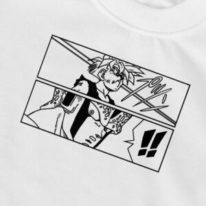 Sudadera sin Capucha Bordada - Son Gohan Cell Dragon Ball