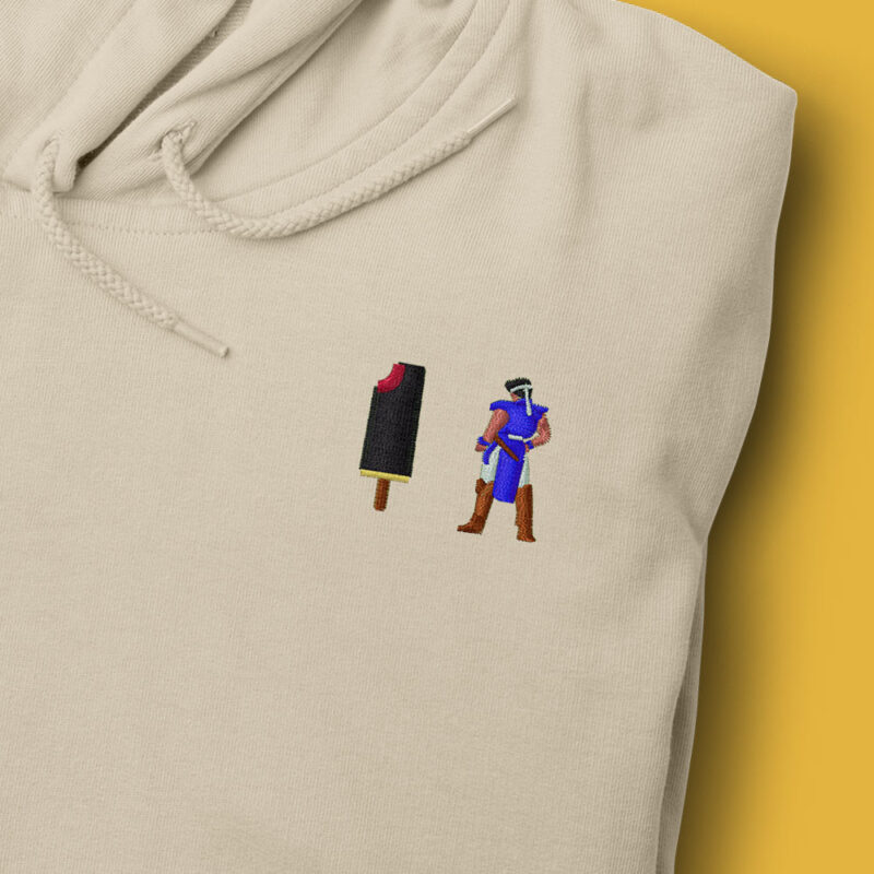 Sudadera con Capucha Bordada - Dracula Castlevania