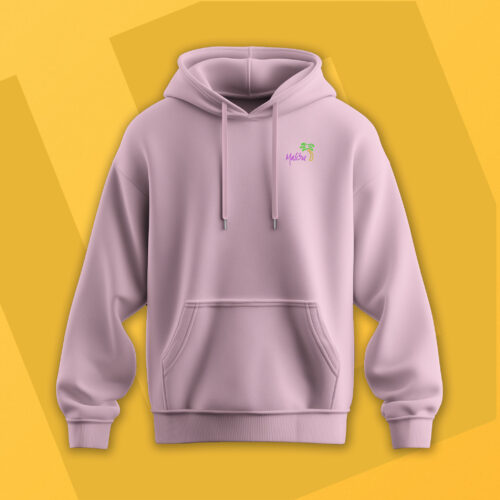 Sudadera con Capucha Bordada - Malibu GTA Vice City