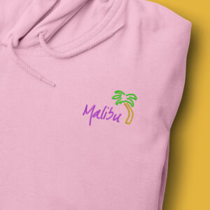 Sudadera con Capucha Bordada - Malibu GTA Vice City