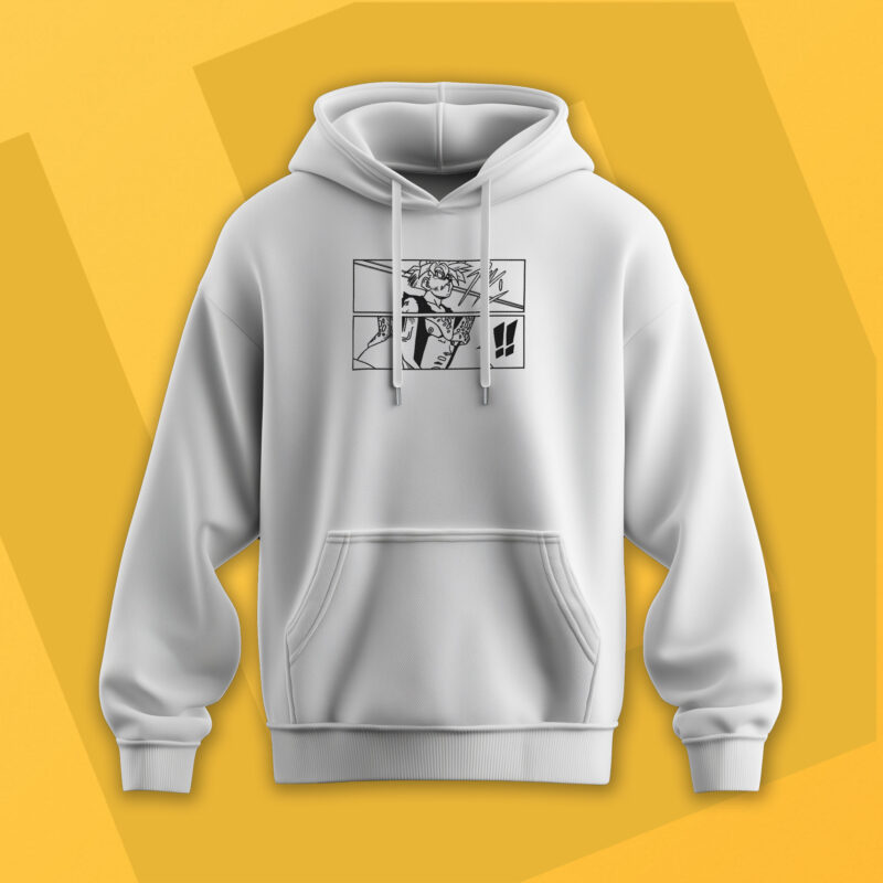 Sudadera con Capucha Bordada - Son Gohan Cell Dragon Ball