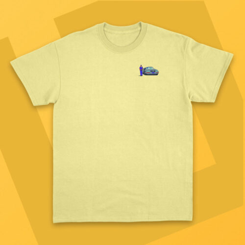 Camiseta Bordada - Street Fighter Coche