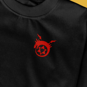 Sudadera sin Capucha Bordada - Full Metal Alchemist Ouroboros