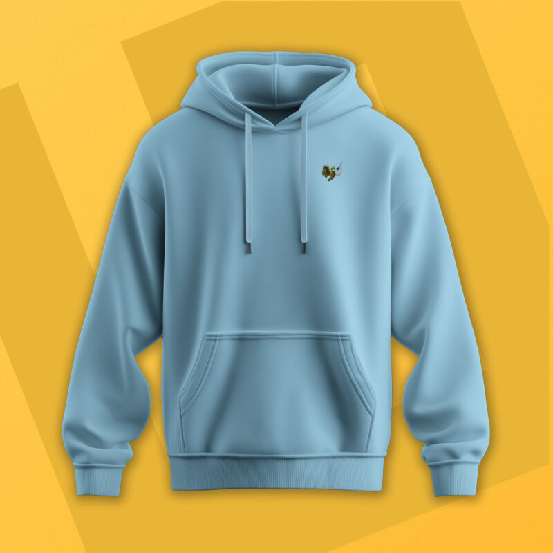 Sudadera con Capucha Bordada - Zelda Link Epona