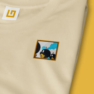 Camiseta Bordada - Mario 64 Bob-Omb
