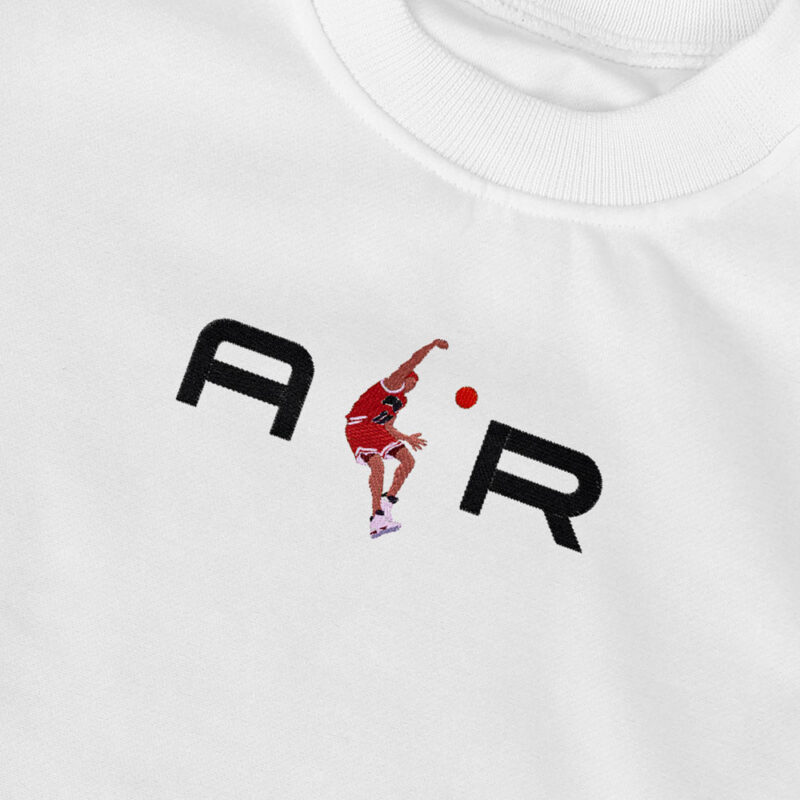 Sudadera sin Capucha Bordada - Air Sakuragi Slam Dunk
