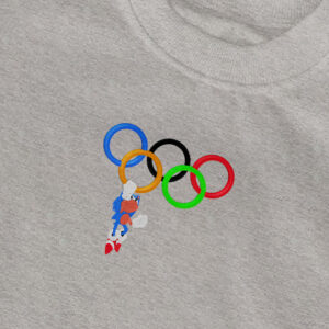 Sudadera sin Capucha Bordada - Sonic Olímpico