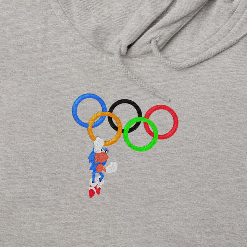 Sudadera con Capucha Bordada - Sonic Olímpico