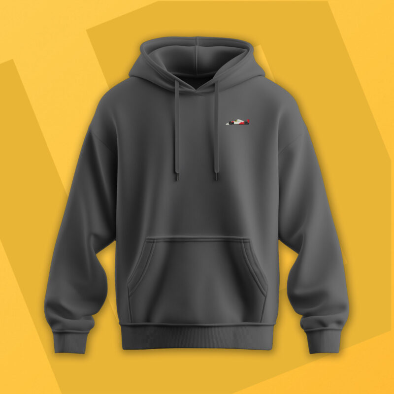 Sudadera con Capucha Bordada - Ayrton Senna Mclaren Honda F1
