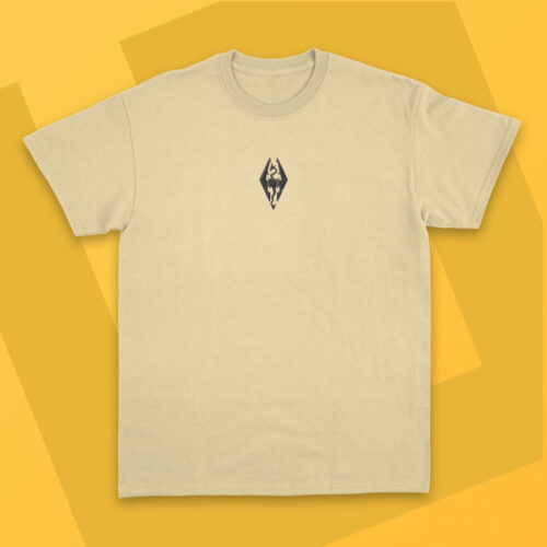 Camiseta Bordada - Skyrim Dovahkiin