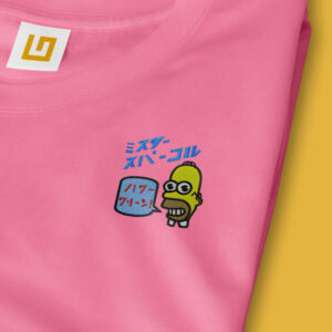 Camiseta Bordada - Mr Sparkle Los Simpsons