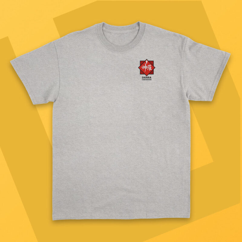 Camiseta Bordada - Shinra Corporation Final Fantasy VII