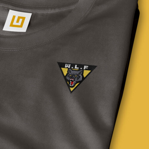 Camiseta Bordada - Wolf The Last Of Us