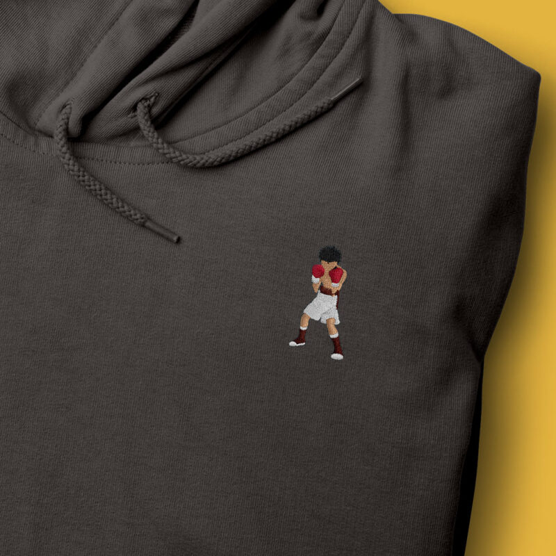 Sudadera con Capucha Bordada - Hajime No Ippo