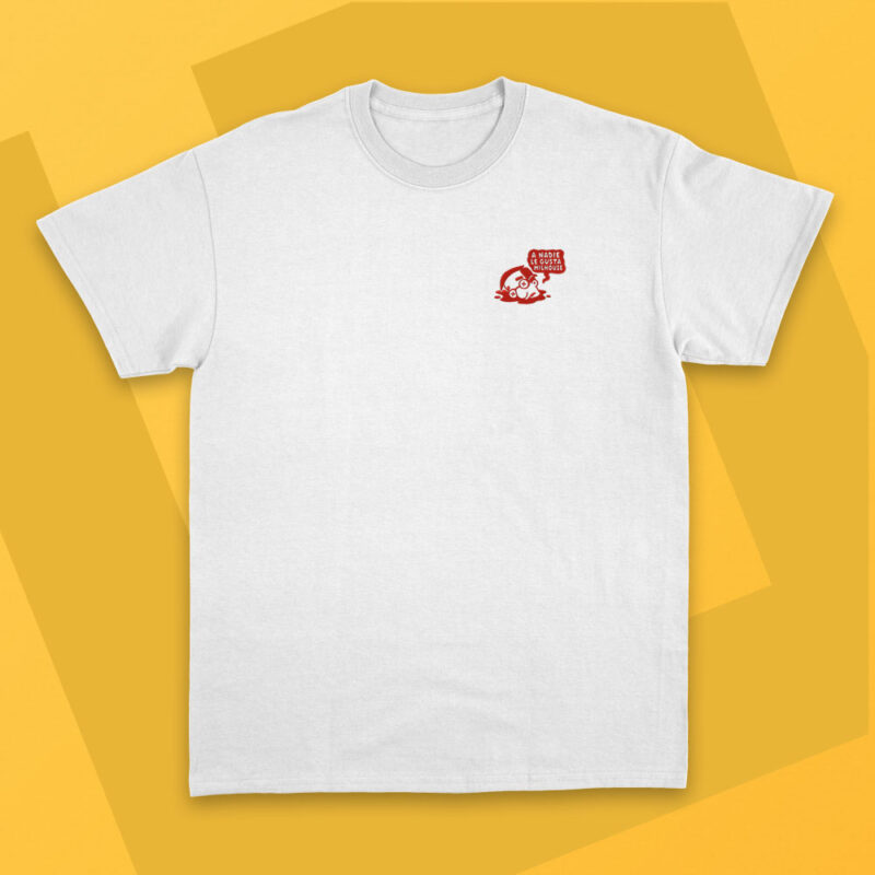 Camiseta-Bordada-A-Nadie-Le-Gusta-Milhouse-Los-Simpsons-White-2 Camiseta Bordada - A Nadie Le Gusta Milhouse Los Simpsons