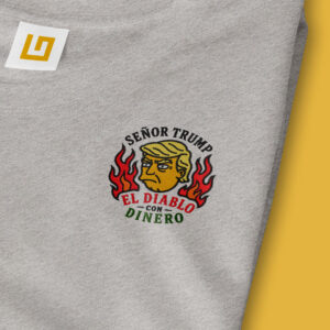 Camiseta Bordada - Señor Trump Los Simpsons