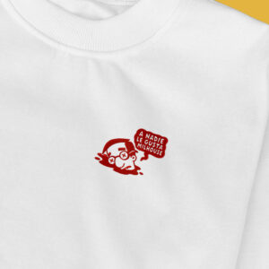 Sudadera sin Capucha Bordada - A Nadie Le Gusta Milhouse Los Simpsons