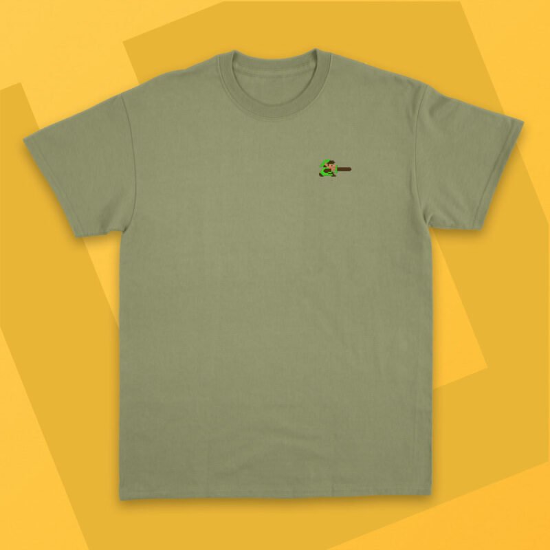 Camiseta Bordada - Link Zelda Pixel